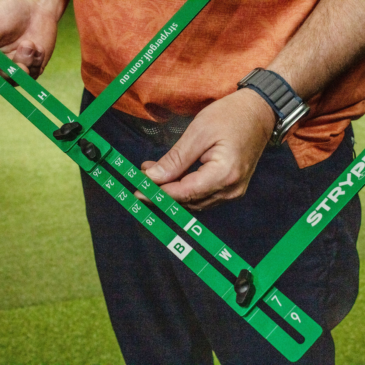 Setting up to the ball is critical to a great golf shot