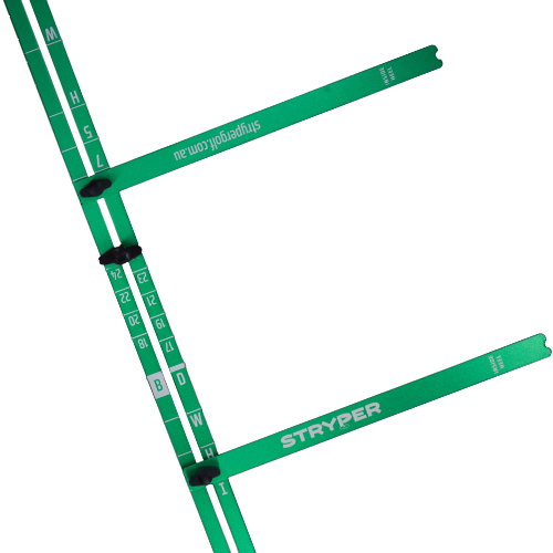 Laser-etched reference markings