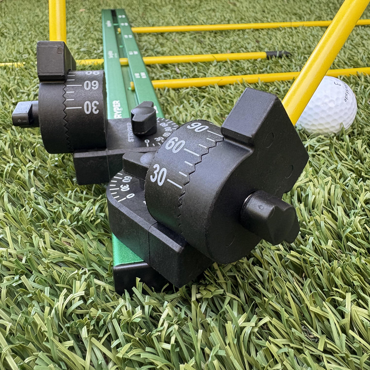 Rod Alignment Pointer SwingMate Golf Alignment Rod Holder Hinges