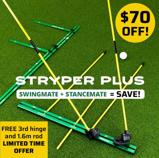 Golf Swing Training System — SwingMate + StanceMate Bundle