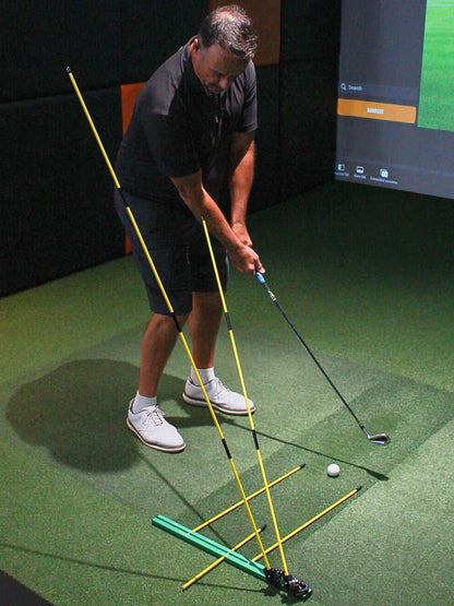 SwingMate is the perfect setup for any practice drills