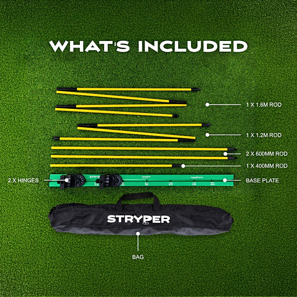 Check out the number of training drills you can do with SwingMate